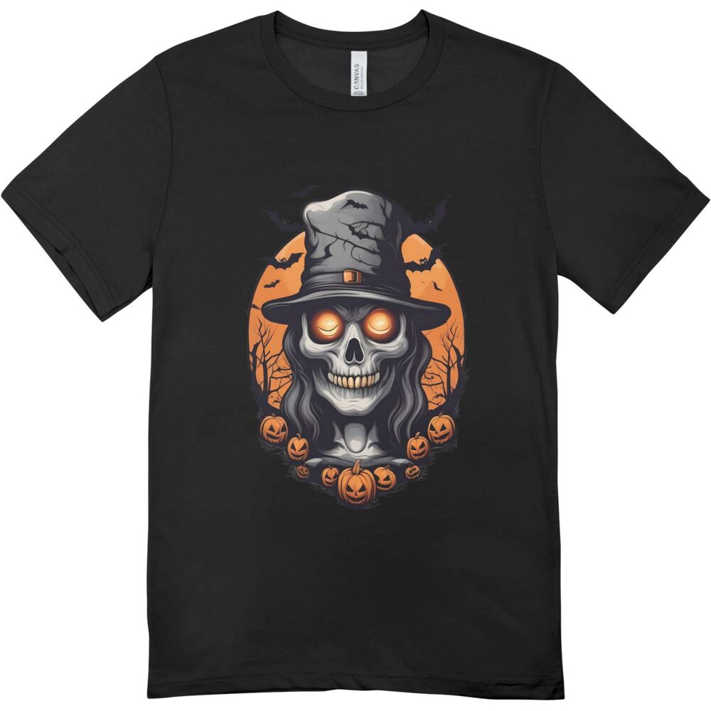 Creepy skeleton tee | Halloween T-shirt | Unisex Hanes Softstyle 3X